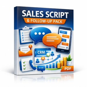 Sales Script & Follow-Up Pack